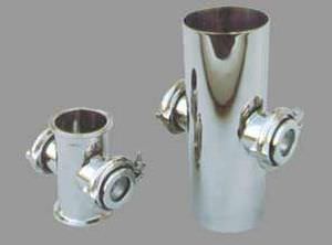 Edelstahl-Schauglas - View-X™ - Dynamic Air - für pneumatische Förderung