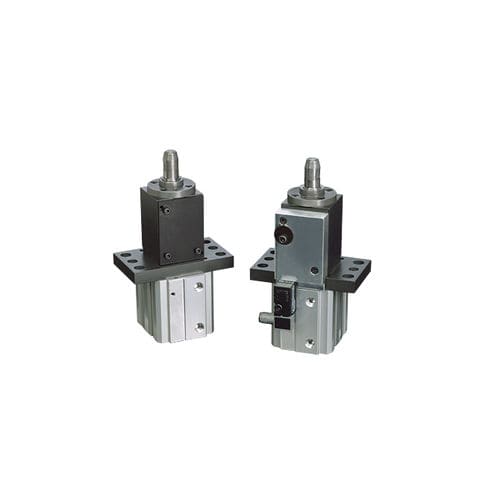 Pneumatische Spannvorrichtung - PLK series - PHD, Inc. - kompakt / mit Zentrierbolzen / modular
