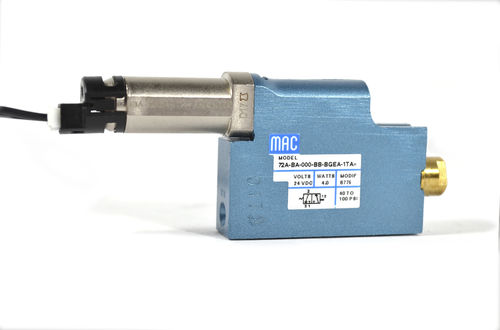 Pneumatik-Wegeventil / mit Klappe - 72 series - MAC Valves - magnetbetrieben / vorgesteuert / 3/2-Wege