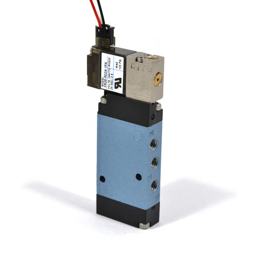 Pneumatik-Wegeventil / Schieber - 24 series - MAC Valves - magnetbetrieben / vorgesteuert / 5/2-Wege