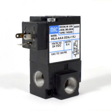 Pneumatik-Wegeventil / mit Klappe - 35L Series - MAC Valves - magnetbetrieben / direktgesteuert / 3/2-Wege