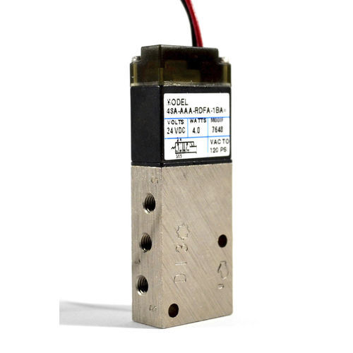 Pneumatik-Wegeventil / mit Klappe - 43 Series - MAC Valves - mit Ventil / magnetbetrieben / direktgesteuert