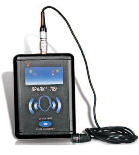 Schalldosimeter - Spark® 705+     - Larson Davis - persönlich