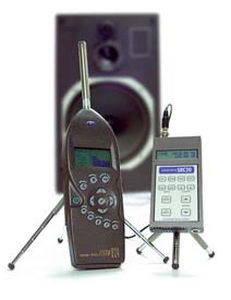 Analysator Schallpegelmesser - System 824 - Larson Davis - Klasse 1 / mit Datenerfassung / Real-Time