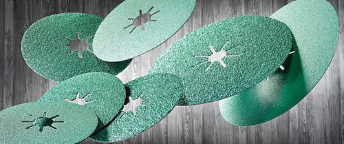 Zirkonium Schleifscheibe - 4815 siacut - sia Abrasives - zum Entgraten / für Metall
