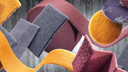 Siliziumkarbid-Schleifscheibe - 6120 siafleece - sia Abrasives - Schleif / für Metall