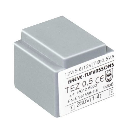 PCB-Transformator - TEZ series  - BREVE-Tufvassons - Leistung / Gießharz / für Leiterplatten