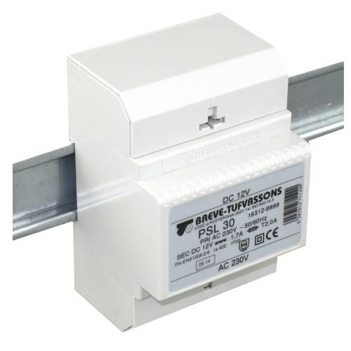 Stromversorgung für DIN-Schiene - PVL(F)/PSL(F) series  - BREVE-Tufvassons - AC/DC / Schaltnetzteil / IP54