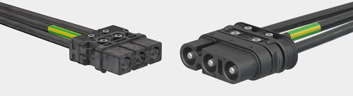 Stromversorgungs-Steckverbinder - RobiFix mini - Stäubli Electrical Connectors AG - flach / mit Verriegelung / Schnell