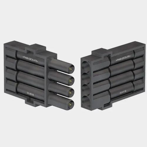 Pneumatisches Steckverbinder-Modul - CT-E1,5-4/HV-B - Stäubli Electrical Connectors AG - Crimp / Leistung / zweipolig