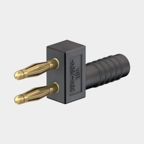 Konischer Stopfen - KS2-5,08L/1A/A - Stäubli Electrical Connectors AG - außen / Messing / Kupfer