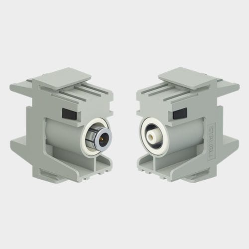 Pneumatisches Steckverbinder-Modul - CTD-CUDM-SH - Stäubli Electrical Connectors AG - Daten / koaxial / Leistung