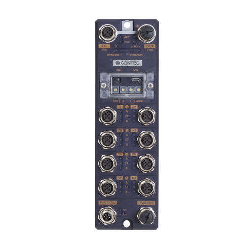 IO-Link-Mastermodul - CPSL-08P1EN - CONTEC - digital / EtherNet/IP / Modbus TCP