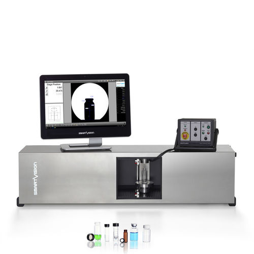 Geometriemessmaschine - Smart_Projector_Double Pharma - SmartVision S.r.l. - Form / Rundheit / Zylindrizität