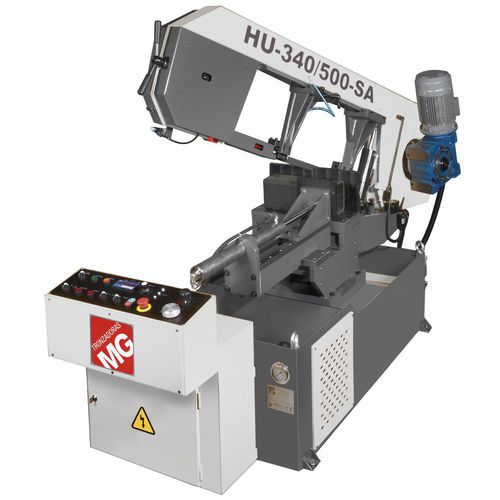 Bandsäge - HU-340/500-SA - TRONZADORAS MG - für Stahl / halbautomatisch / mit Kühlsystem
