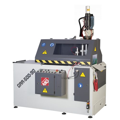 Rundmesser-Schneidemaschine - GAA-500-90-TR12 - TRONZADORAS MG - für Aluminium / für Aluminiumprofile / Bohr