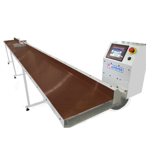 Automatisches Positioniersystem - PUSHER AUTOPOS series - TRONZADORAS MG - einachsig / mit Strichcode / für Schneidemaschine