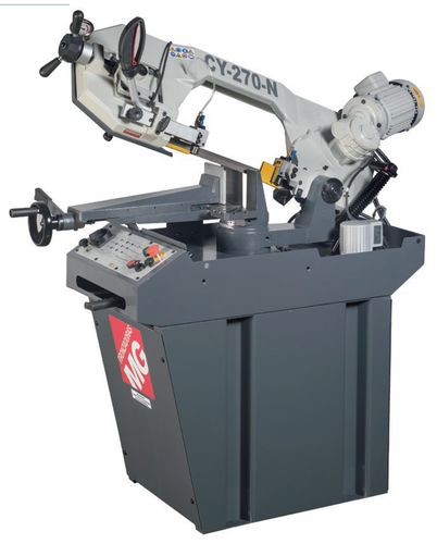 Bandsäge - CY-270-N series - TRONZADORAS MG - Gehrung / für Stahl / halbautomatisch