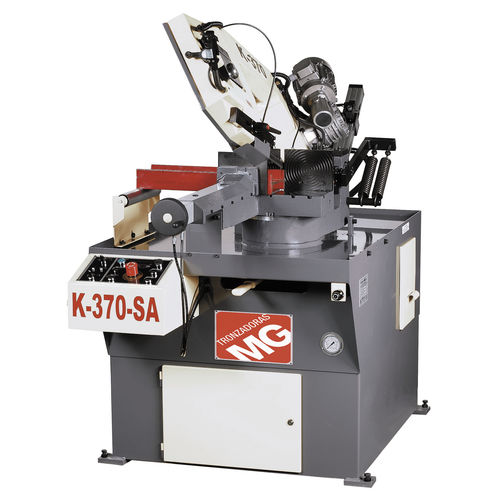 Bandsäge - K-370-SA - TRONZADORAS MG - für Stahl / halbautomatisch / elektrohydraulisch