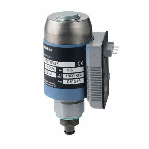 Ventil für Kühlmittel - M2FP03GX - Siemens Building Technology HVAC Products - Kolbenantrieb / elektrisch betrieben / steuerbar
