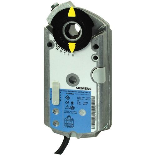Pneumatischer Klappenantrieb - GAP191.1E - Siemens Building Technology HVAC Products - linear / drehbar / IP54