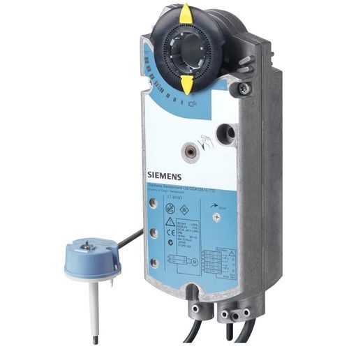 Manueller Klappenantrieb - GGA326.1E/T12 - Siemens Building Technology HVAC Products - drehbar / IP54 / mit Federrückstellung
