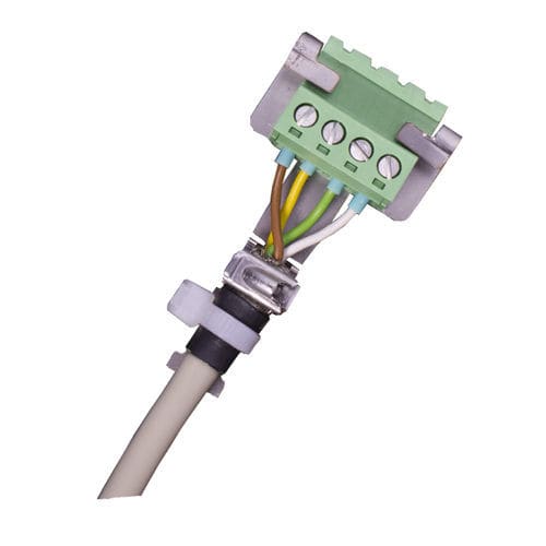 Stromversorgungs-Steckverbinder - Phytron GmbH - rechteckig / steckbar / gepanzert