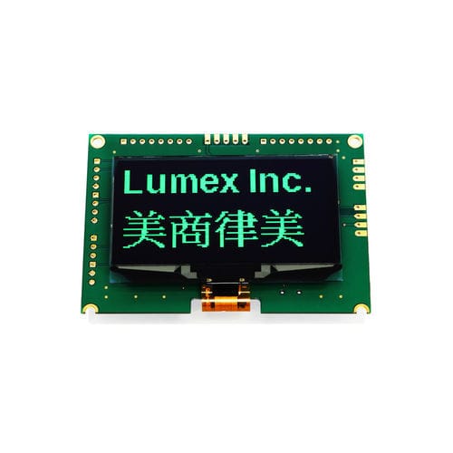 OLED-Displaymodul - LOD-H12864GP series - LUMEX - Grafik / 128 x 64 / Information
