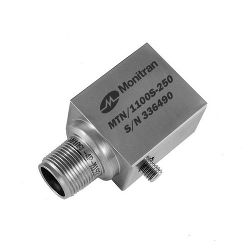 Dreiachsiger Beschleunigungsmesser - MTN/1100S  - Monitran - Vibration / Konstantstrom / gehärtet