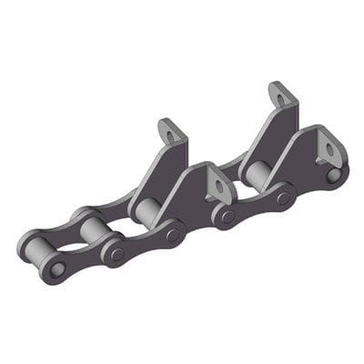 Kette für Antrieb - ZGS series - Ocean Industry - Zink / schmierlose Grösse / für Reinigungsmaschine