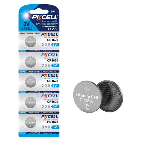 Lithium-Mangandioxid-Batterie - 1620 - Shenzhen PKCELL Battery Co. Ltd - CR / 3 V / für medizinische Anwendung