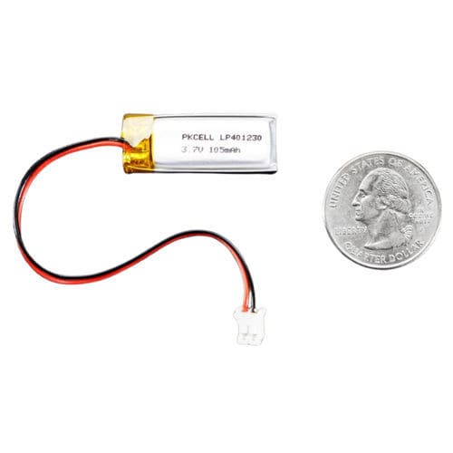 Wiederaufladbare Batterie / Lithium-Polymer - LP401230 - Shenzhen PKCELL Battery Co. Ltd - rechteckig / 3 V / für medizinische Anwendung