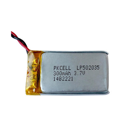 Wiederaufladbare Batterie / Lithium-Polymer - LP502035 - Shenzhen PKCELL Battery Co. Ltd - rechteckig / 3 V / CE