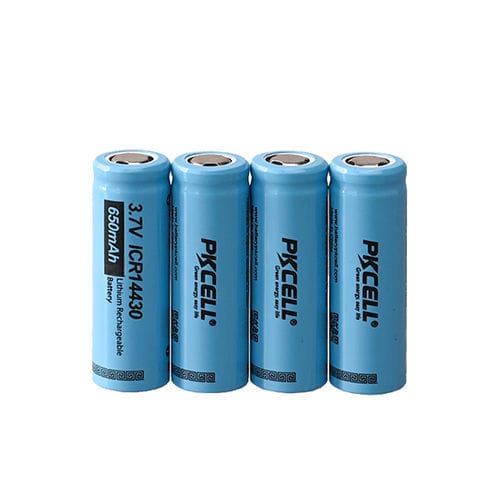 Wiederaufladbare Batterie / Li-Ion - ICR14430 - Shenzhen PKCELL Battery Co. Ltd - zylindrisch / 3 V / Industrie
