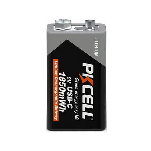 Wiederaufladbare Batterie / Lithium - Shenzhen PKCELL Battery Co. Ltd - prismatisch / 9 V / für professionellen Einsatz