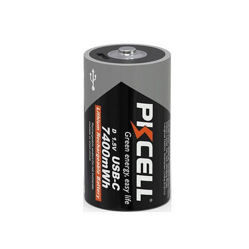 Wiederaufladbare Batterie / Lithium - Shenzhen PKCELL Battery Co. Ltd - D-Typ / 1,5 V / für professionellen Einsatz