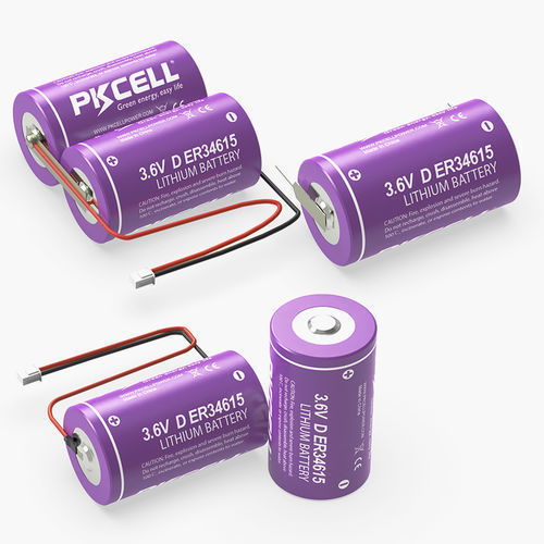 Lithium-Thionylchlorid-Batterie - ER34615 - Shenzhen PKCELL Battery Co. Ltd - zylindrisch / 3 V / Industrie
