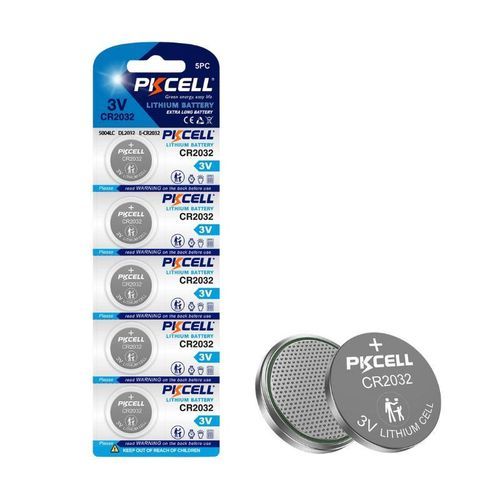 Lithium-Batterie - CR2033 - Shenzhen PKCELL Battery Co. Ltd - rund / rund / 3 V