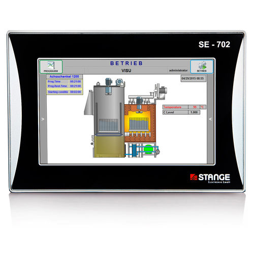 Kompakte SPS - SE-702 - Stange Elektronik - eingebaut / mit integriertem E/A / mit Touchscreen