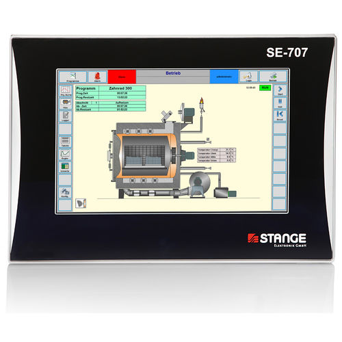Kompakte SPS - SE-707 - Stange Elektronik - eingebaut / mit integriertem E/A / mit Touchscreen