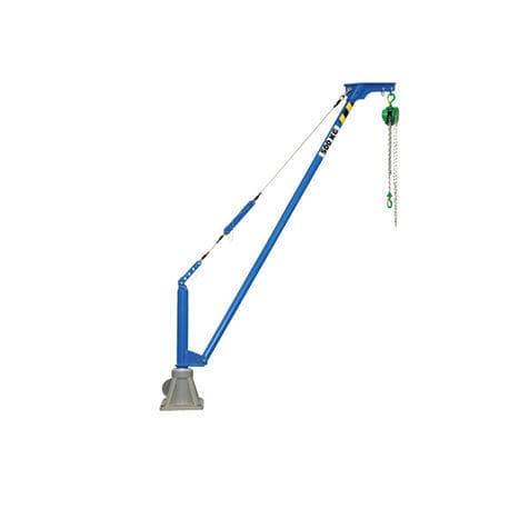 Schwenkkran für Hubanwendungen - POTALU 500 - COMEGE - höhenverstellbar / Aluminium / Edelstahl