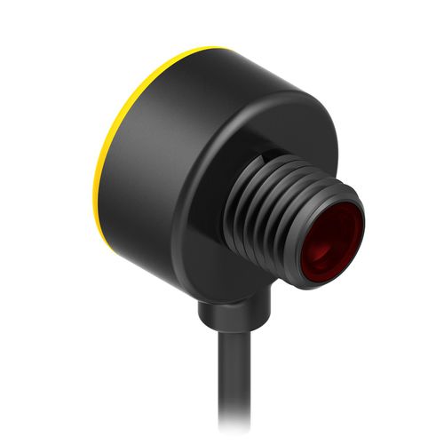 Optoelektronischer Sensor / Reflex-Lichttaster - T8 SERIES - BANNER ENGINEERING CORP. - Einweg / zylindrisch / LED