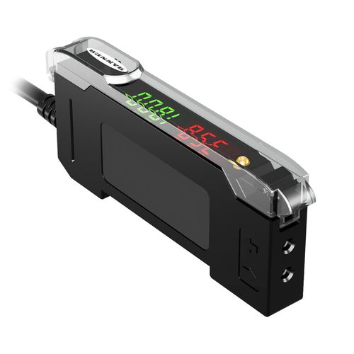Optoelektronischer Sensor / mit Hintergrundausblendung - DF-G2 SERIES - BANNER ENGINEERING CORP. - rechteckig / Infrarot / rotes Licht