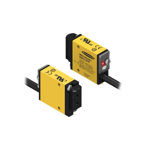 Rechteckiger optoelektronischer Sensor - MINI-BEAM SERIES FIBER OPTIC AMPLIFIER - BANNER ENGINEERING CORP. - Infrarot / Glasfaser / digital