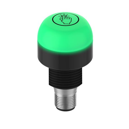 Kapazitiver Drucktaster - K30 Core Touch Series - BANNER ENGINEERING CORP. - gehärtet / IP69K / LED-beleuchtet
