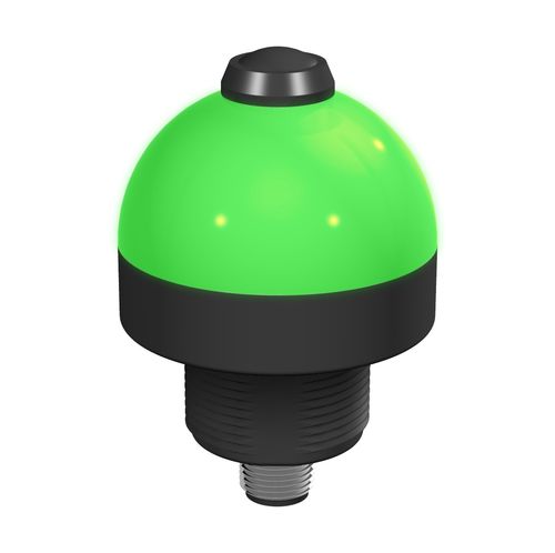 Gehärteter Drucktaster - K50 Core Push Series - BANNER ENGINEERING CORP. - IP67 / mit grüner LED / Standard