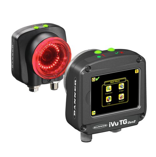 Vision-Sensor / Farb - IVU SERIES VISION SENSOR - BANNER ENGINEERING CORP. - Infrarot / für Objekterkennung / für Verpackungsmaschine