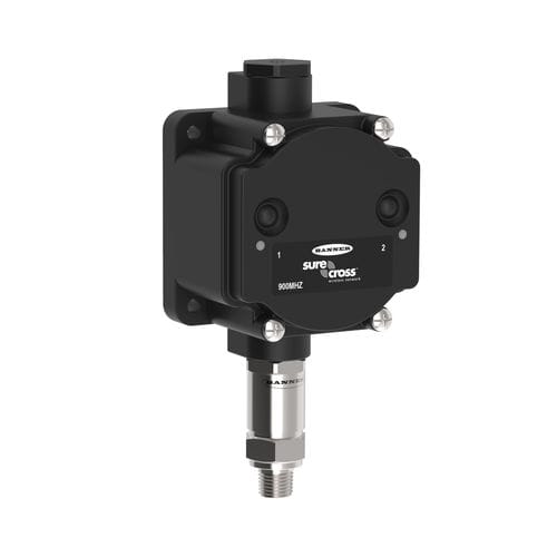 Analoger Drucksensor - Sure Cross® Performance Series - BANNER ENGINEERING CORP. - drahtlos / Einbau / wandmontiert
