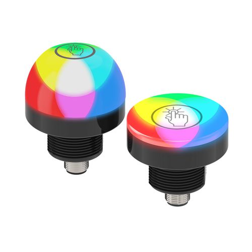 Pick-to-light-Drucktaster -  K50 PRO Touch Series - BANNER ENGINEERING CORP. - kapazitiv / IP67 / IP69K