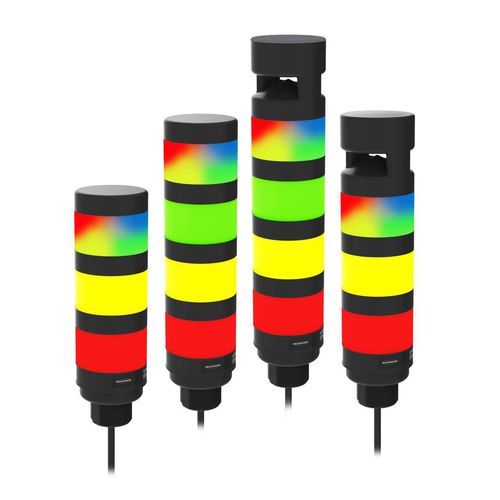 LED-Signalsäule - TL50 Pro Series - BANNER ENGINEERING CORP. - 3-Farben / 4-Farben / IP65